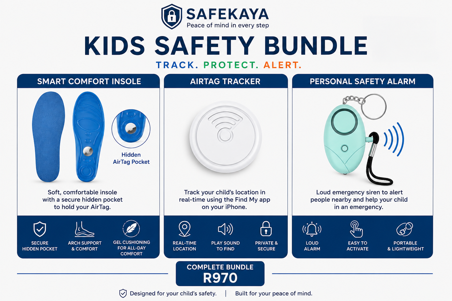 SafeKaya™ Kids Safety Bundle